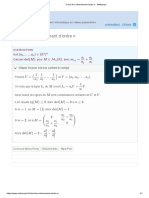 Calcul D'un Déterminant D'ordre N - Mathprepa