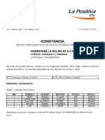 Inversiones La Molina PDF SCRT