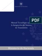 Manual Técnico para La Integración Tecnológica Del Sistema de Transmisión