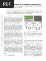 Pauli Spin Blockade in Undoped SiSiGe Two-Electron Double Quantum Dots