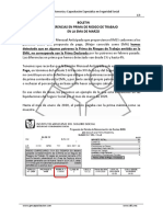 Boletin Diferencias en Prima de Riesgos de Trabajo Ema Marzo