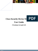 Cisco Security Device Manager User Guide: (Versions 2.4 and 2.5)