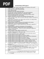 Question Bank SEM I Paper 1