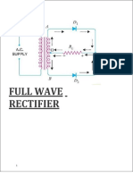 Full Wave Rectifier