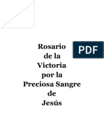 Rosario de La Victoria Por La Precisa Sangre de Jesús