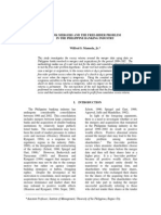 Bank Mergers and The Free-Rider Problem in The Philippine Banking Industry