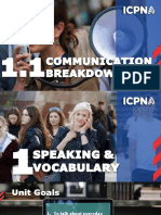 1.1 - Communication Breakdown