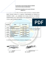 Universidad Nacional Jose Faustino Sánchez Carrión Facultad de Ciencias Empresarial Acta de Compromiso Desarrollo de Clases Virtuales Módulo Iv