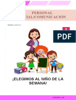 Martes 04 de Abril - Sesión 5 Años