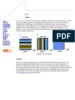 CDMA Overview: Access Schemes