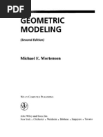 Geometric Modelling