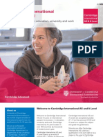 A Level Brochure