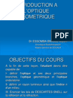 Introduction A L'optique Geometrique