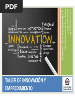 Taller de Innovación Y Empredimiento