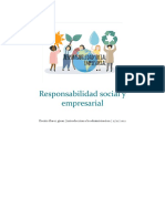 Responsabilidad Social y Empresarial