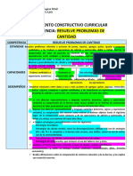 Alineación Curricular MATEMATICA