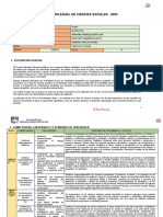 Planificación Anual de Ciencias Sociales - 2023: 1. Datos Informativos