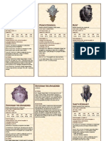 Out of The Abyss - NPC Cards - DM