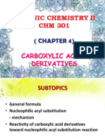 Organic Chemistry Ii CHM 301: (Chapter 4)