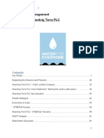 Business Management Case Study - Skandvig Terra PLC