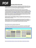 Simbología Litológica para Mapas y Perfiles en Blanco y Negro