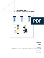 1.2.2 Guía 2 "Técnicas de Diagnóstico de Enteroparásitos"