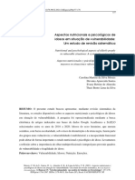 Aspectos Nutricionais e Psicológicos de Idosos em Situação de Vulnerabilidade Um Estudo de Revisão Sistemática