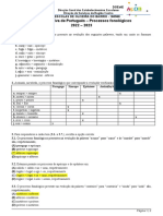 Correção Ficha de Gramática - Processos Fonológicos - Cópia