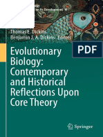 Dickins & Dickins (Eds.) (2023) Evolutionary Biology - Contemporary and Historical Reflections Upon Core Theory