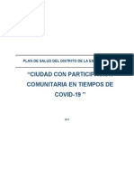 Plan de Salud Distrital V 2.0 Mejorado 2021