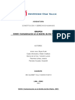 GRUPO 5-CASO - Contaminación en El Distrito de Ate Vitarte - 2021