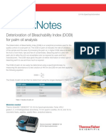 SN53139 Deterioration Bleachability Index Dobi Palm Oil Analysis