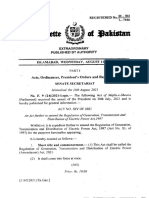 NEPRA ACT (Amendment) XIV of 2021