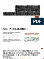 Continental Drift Theory and Plate Tectonics