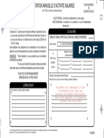 Attestation Annuelle D'Activite Salariee: Le Salarie