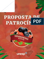 Proposta de Patrocínio