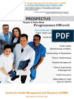 Prospectus: Programmes Offered