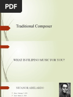 Traditional Composer