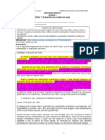 Septimo Básico Unidad 1 GUÍA 1: El Párrafo en El Diario de Vida Nombre: - Fecha