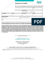 Formulário de Autorização de Crédito