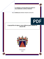 A Geopolítica Da Água e Seus Reflexos para o Brasil No Século XXI