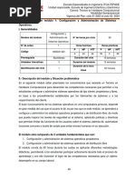 Descriptor de Configuracion y Administracion de Sistemas Operativos Primer Año