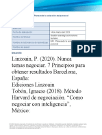 EA1 - Planeando La Selección de Personal