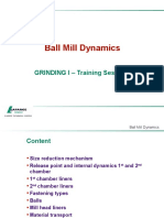 Ball Mill Dynamics: GRINDING I - Training Session