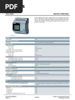 6ED10521FB080BA1 Datasheet en