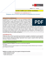 Modelo de Experiencia de Aprendizaje Evaluacion Diagnòstica 2 Año