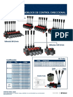 Valvulamonoblockdecontroldireccional: Válvulas 40 L/min