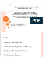 Universidade Estadual de Maringá - Uem D I P: Profa Dra. Adriana Biller Aparicio Email: Abaparicio2@