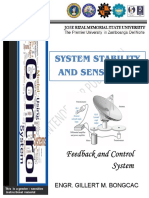 Feedback and Control System: Engr. Gillert M. Bongcac