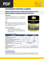 Anticorrosivo Industrial Alquidico 210003